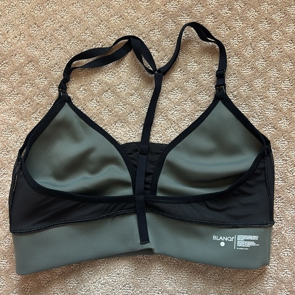 BLANQI Adjustable Racerback Nursing Sports Bra size Large - Picture 4 of 6